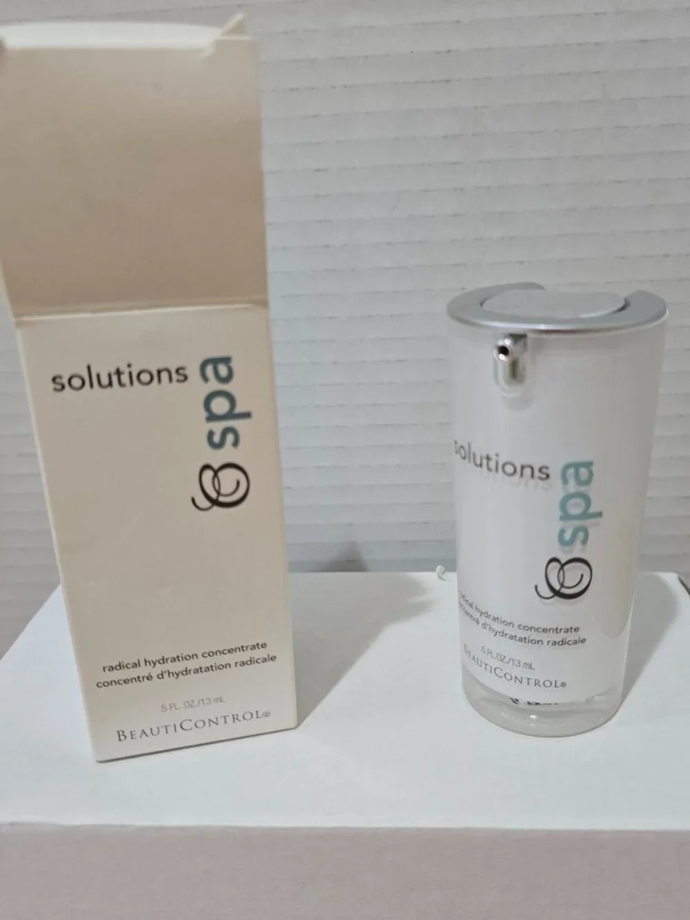 Rare BeautiControl Spa Solutions Radical Hydration Concentrate‎ .5 oz NIB